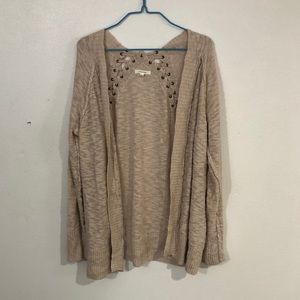 Maurice’s Tan Cardigan